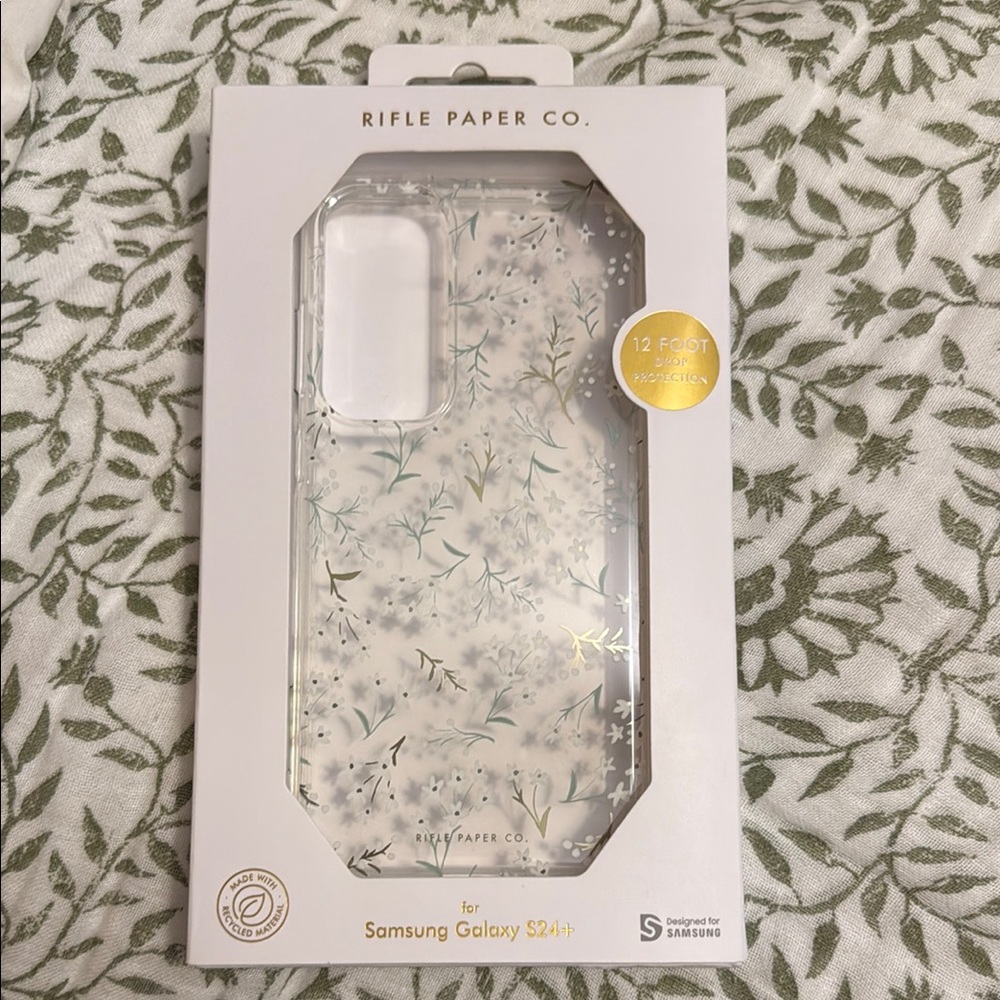 Rifle Paper Co. Clear Floral Phone Case